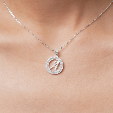 Round A-Frame Necklace