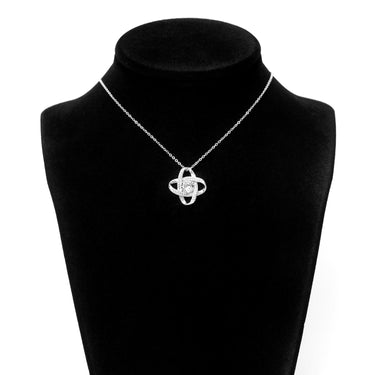 Love knot Necklace, Gift For Wife, "Happy anniversary, my love. Here's to many more years of laughter and joy together."