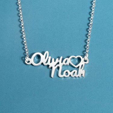 Customized Name Couple Necklace