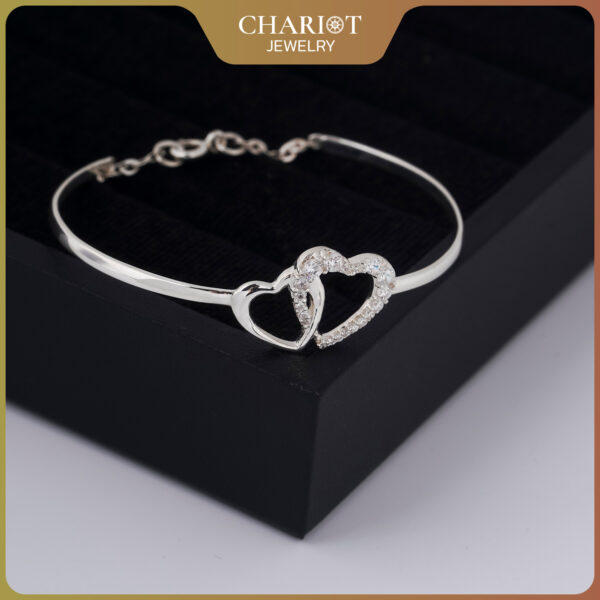 Double Heart Bracelet