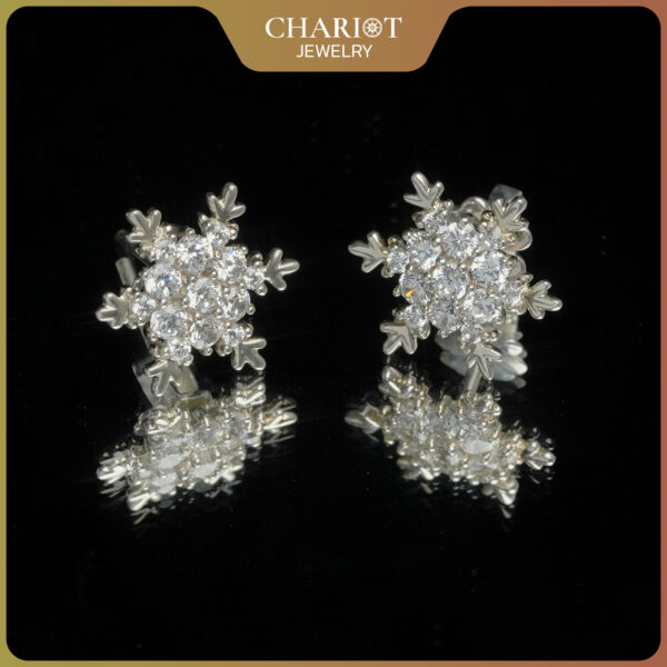 Sparkling Snow Earrings