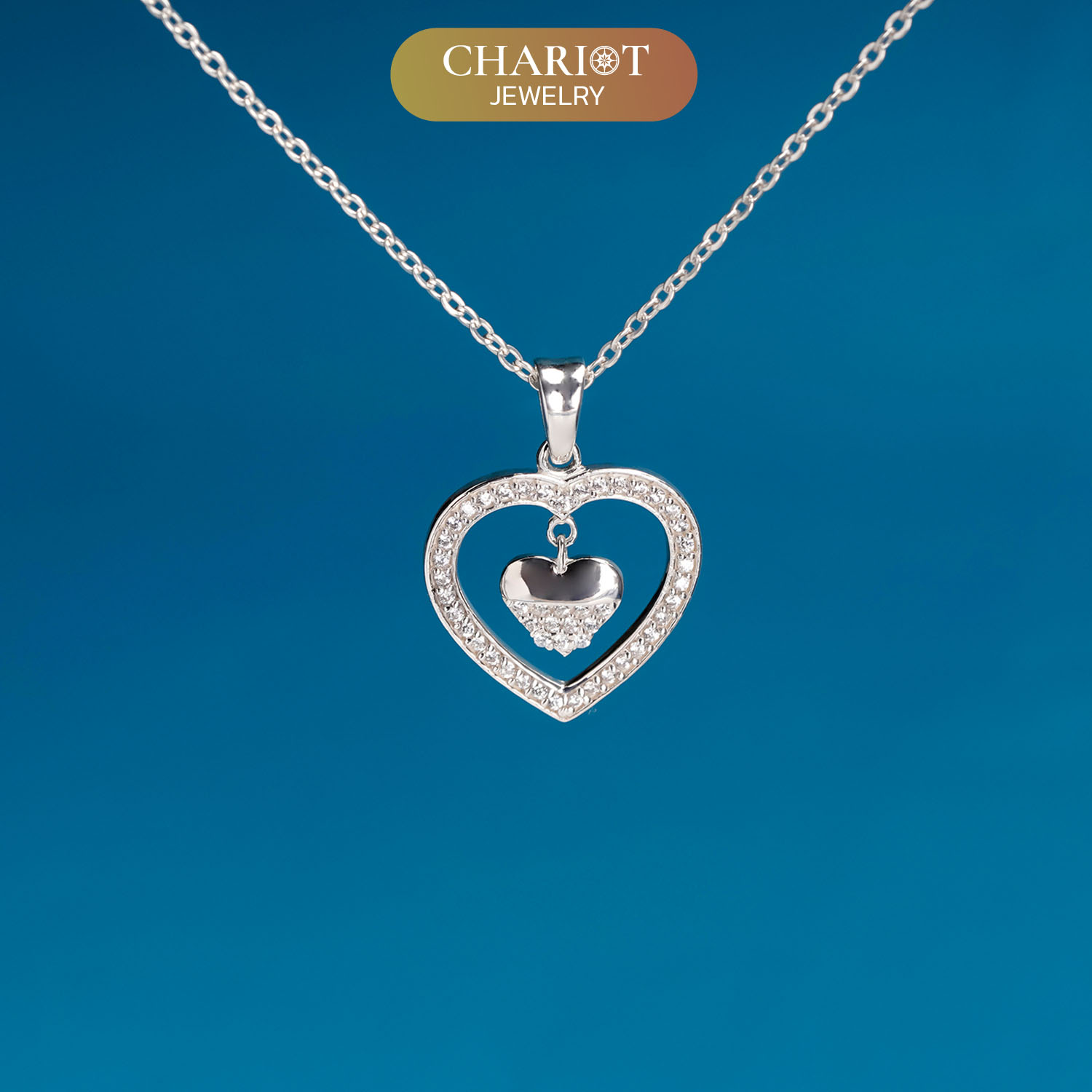Dangle Heart Necklace