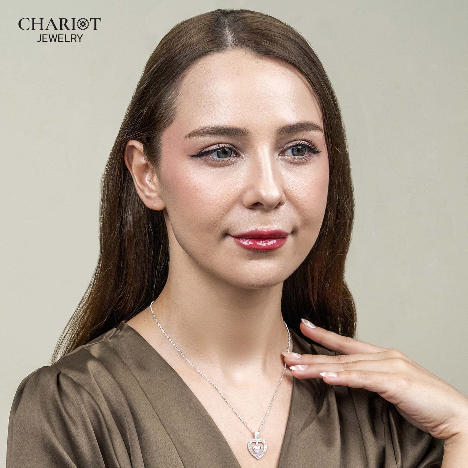 Dangle Heart Necklace