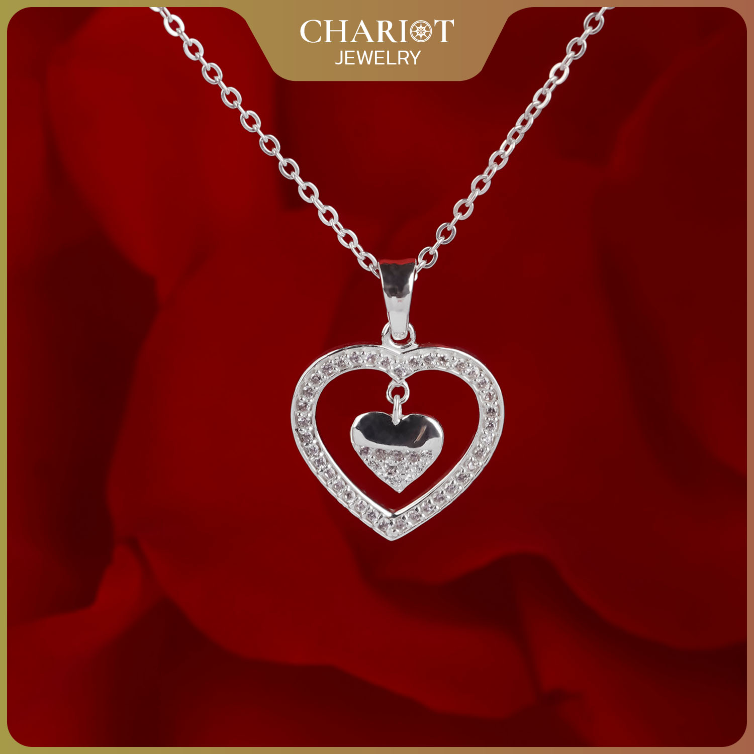 Dangle Heart Necklace