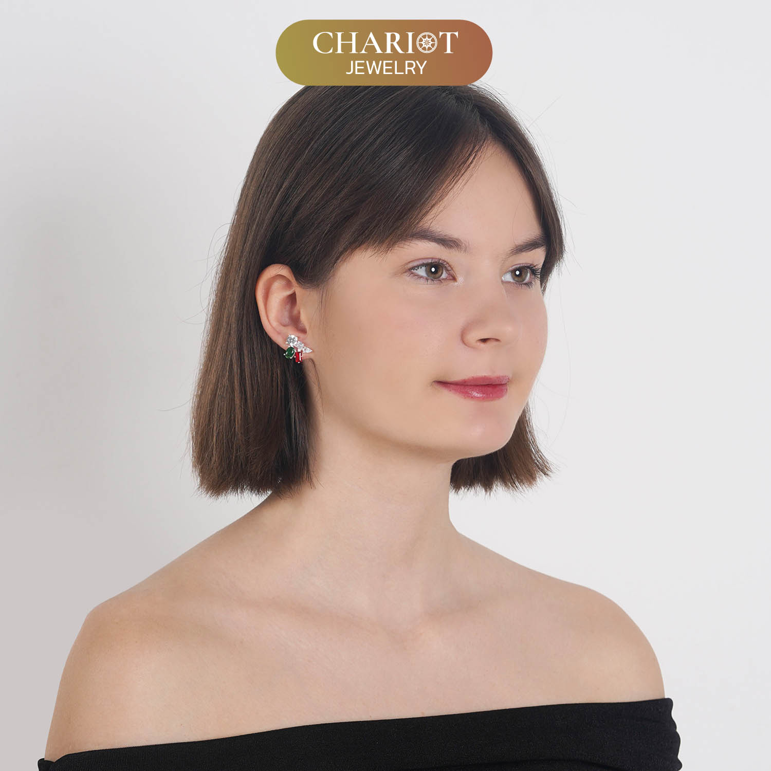 Colored Gemstone Earrings