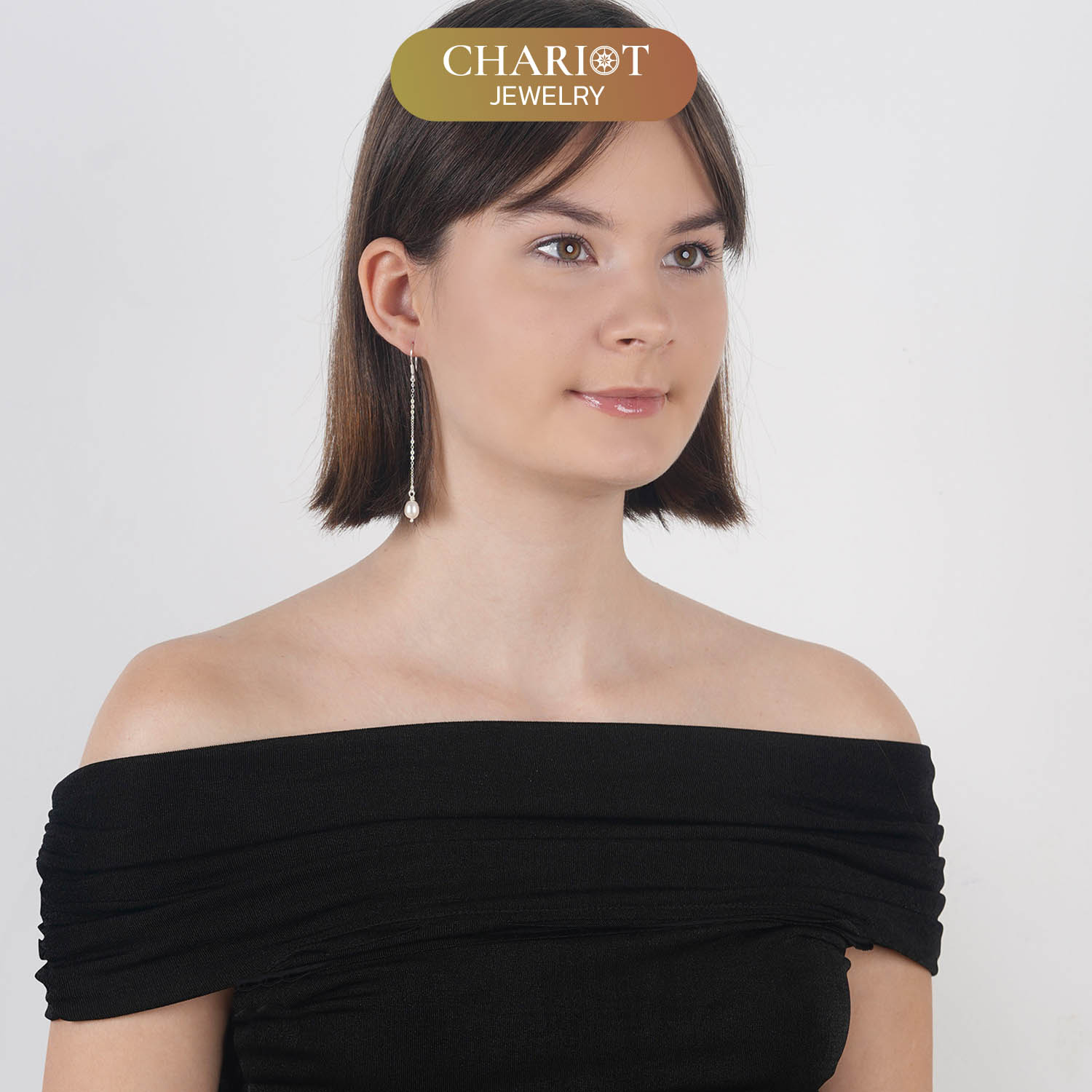 Dainty Pearl Drop Earrings