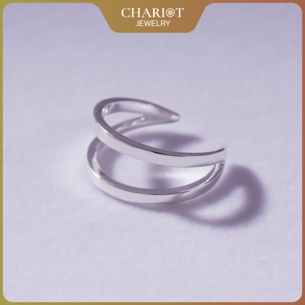 Open Double Oval Ring