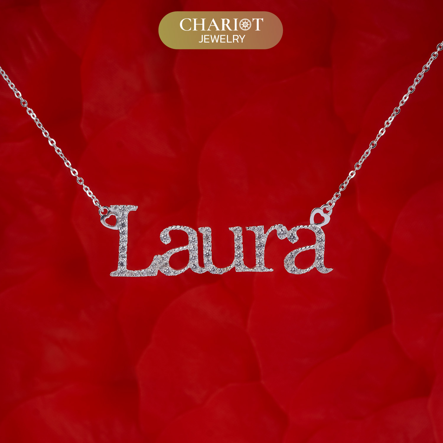 Personalized Sparkle Name Necklace