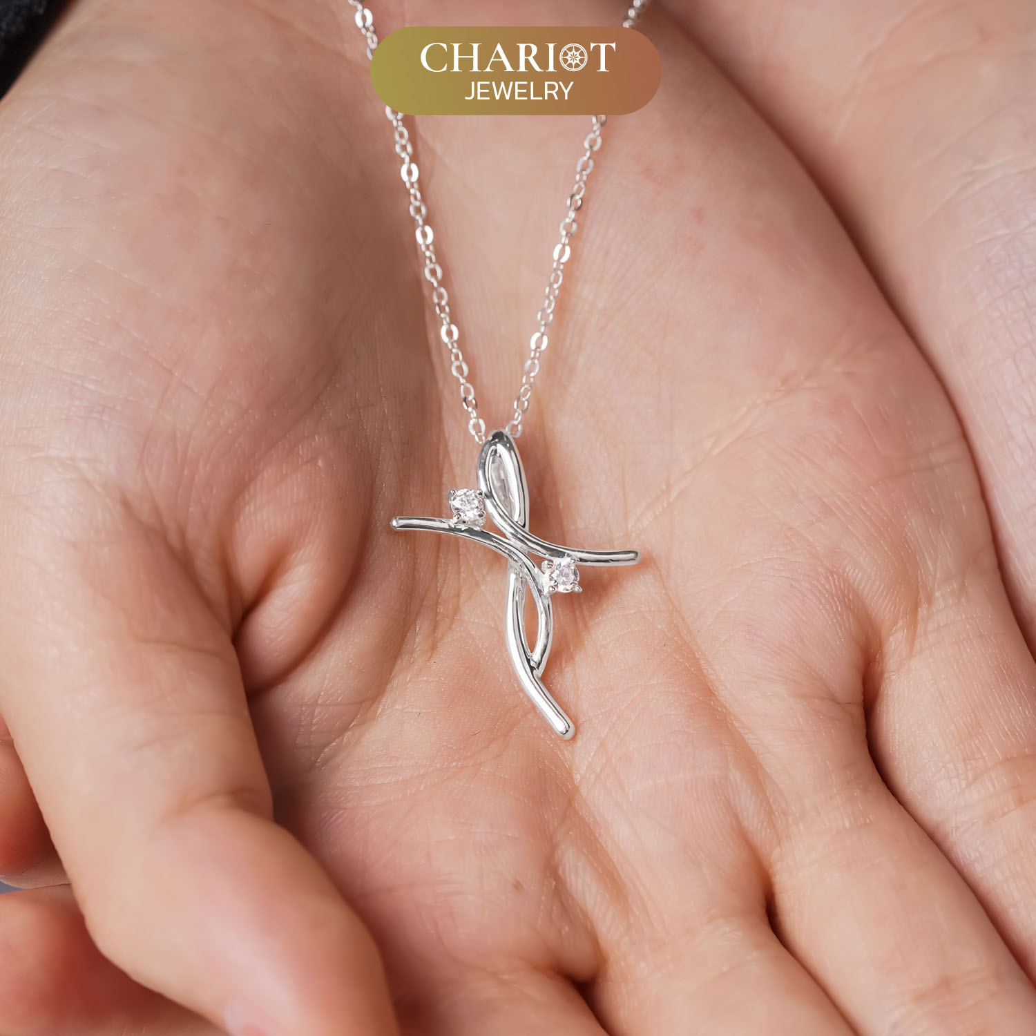 Mystical Curve Symbol Necklace