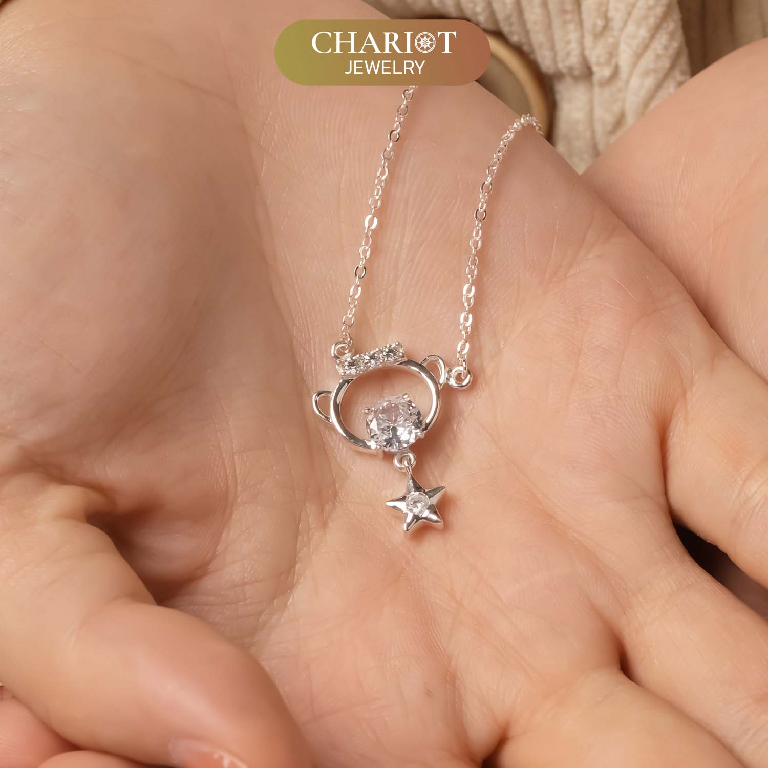 Aquarius Zodiac Necklace