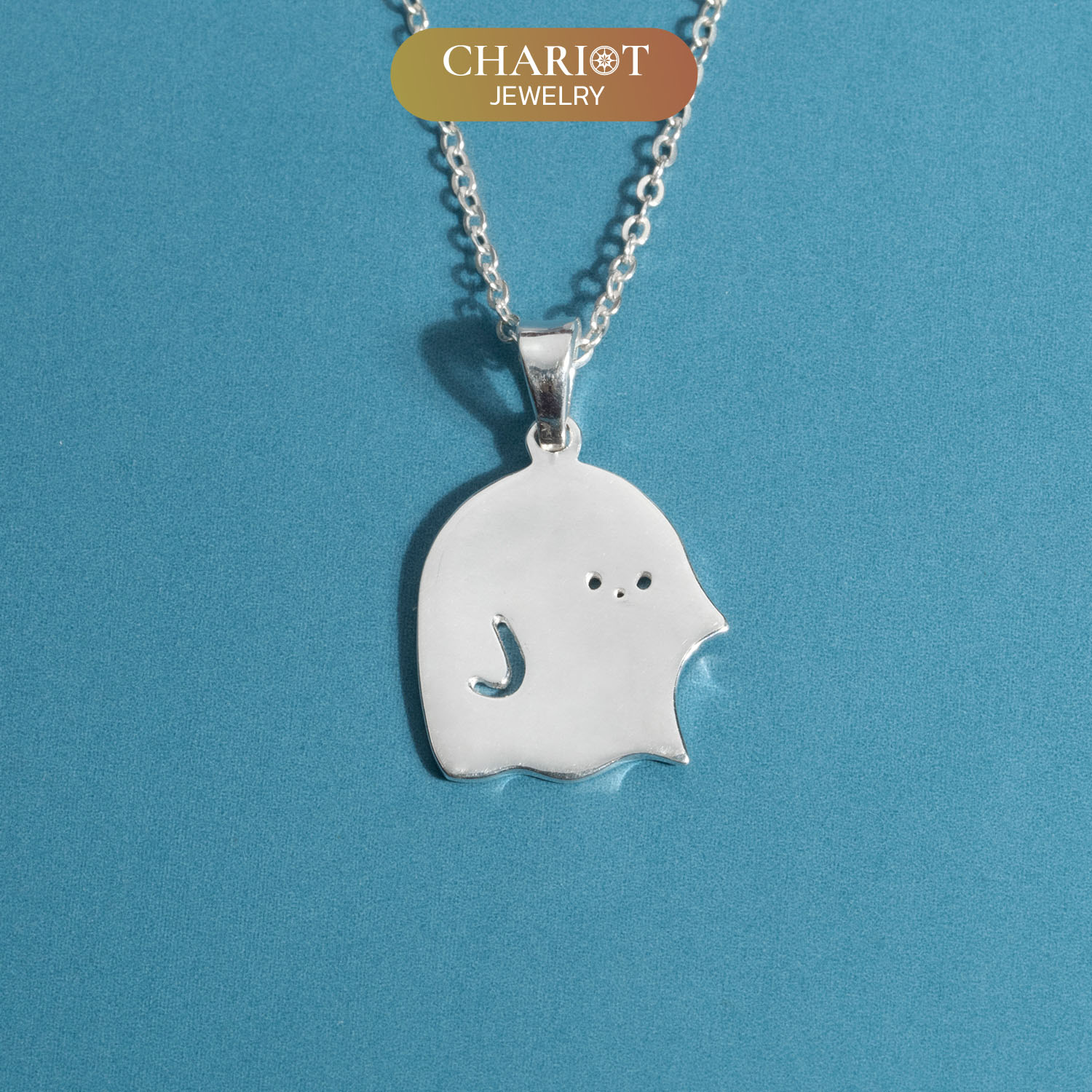 Lover Cute Ghost Necklace