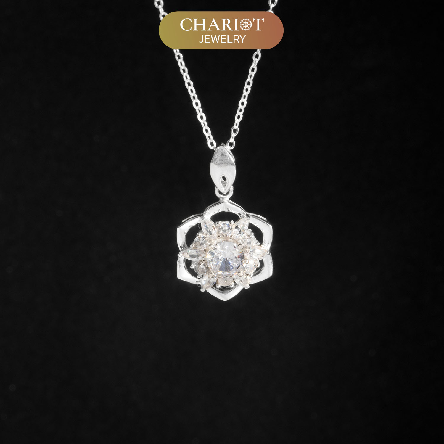 6-Petals Flower Necklace