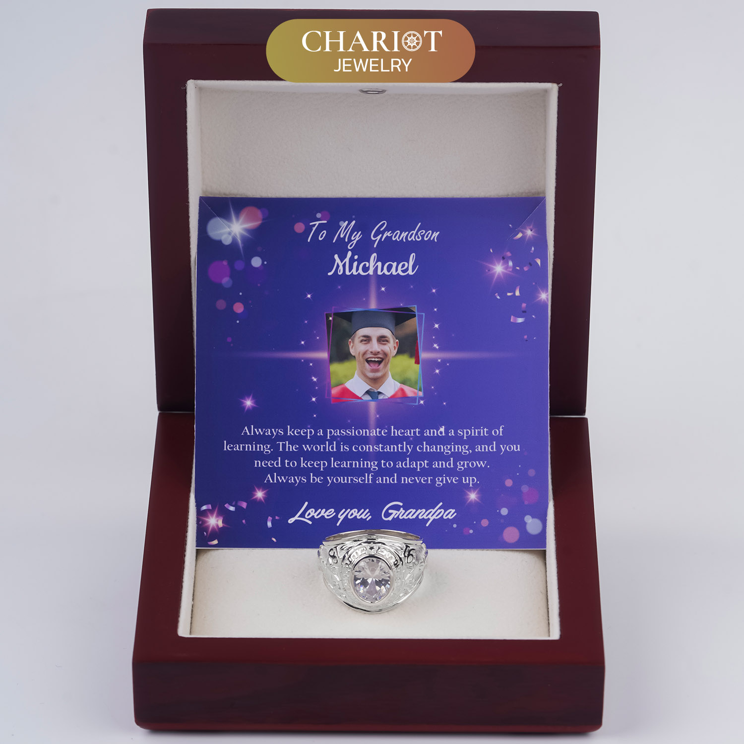 Personalized Graduation Ring