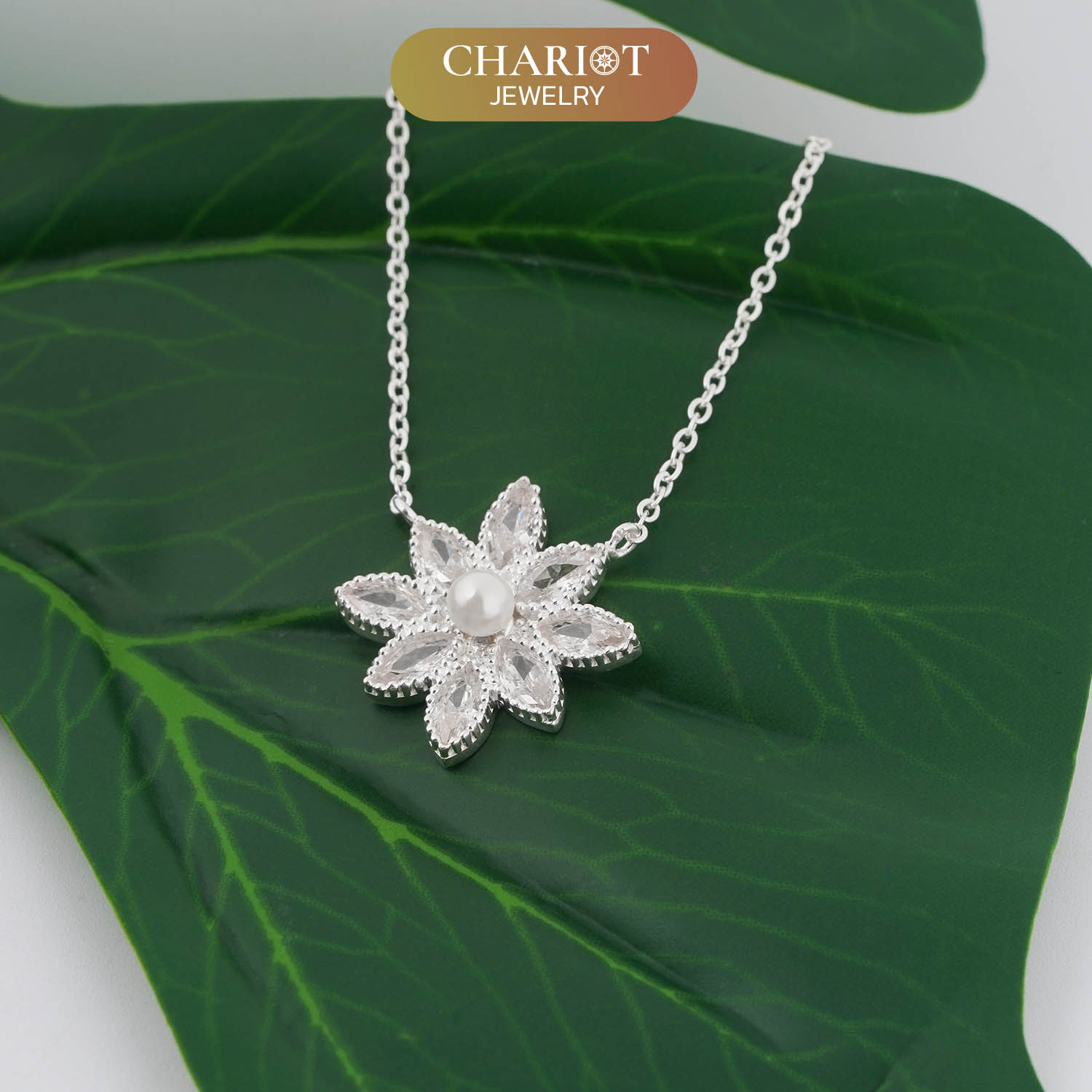 Intricate Flower Necklace