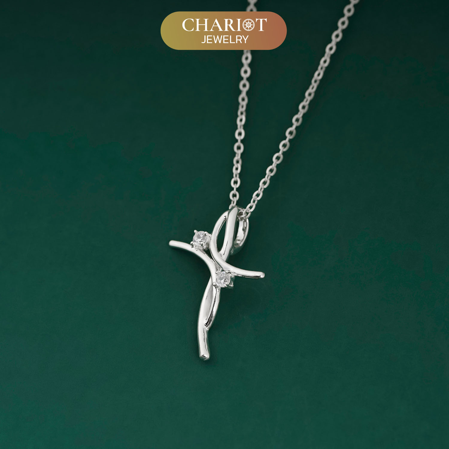 Mystical Curve Symbol Necklace