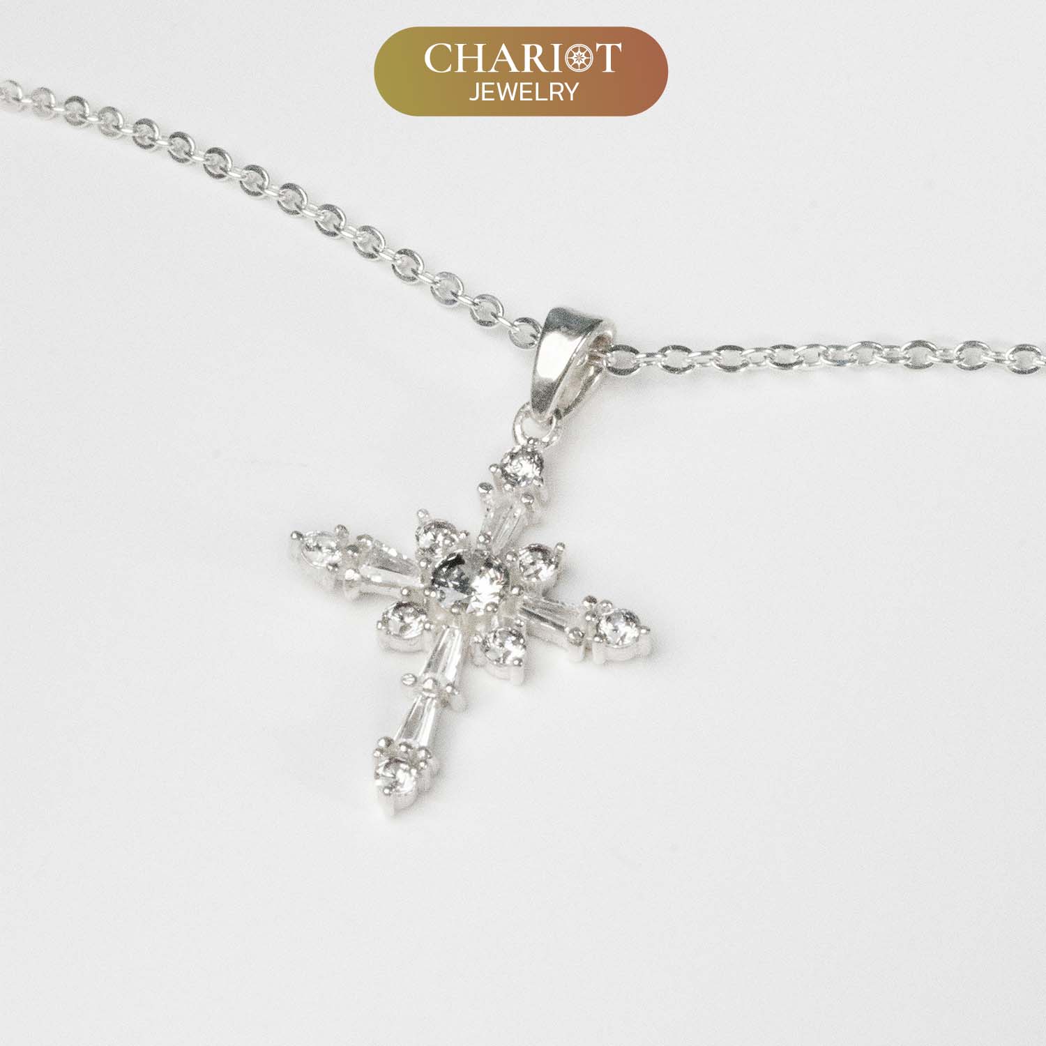 Shining Cross Necklace