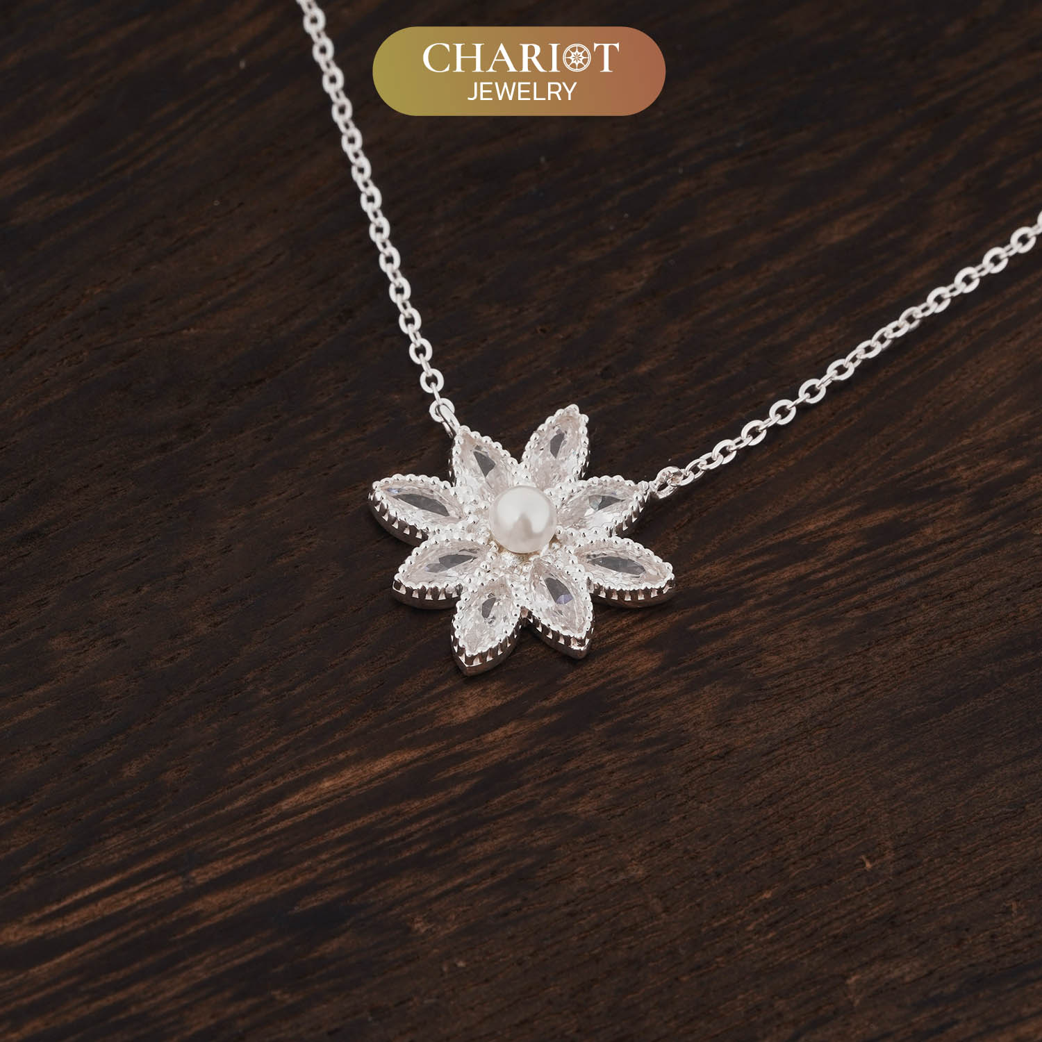 Intricate Flower Necklace