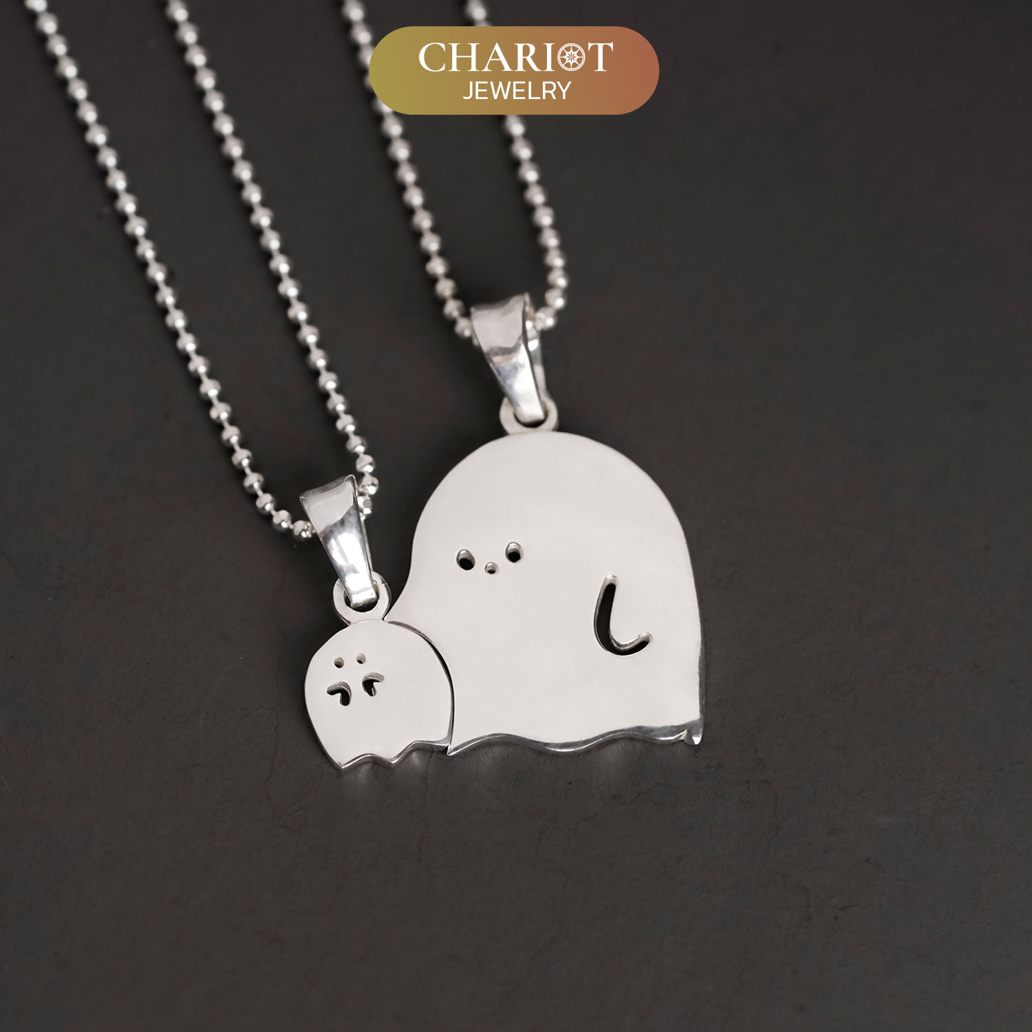 Lover Cute Ghost Necklace