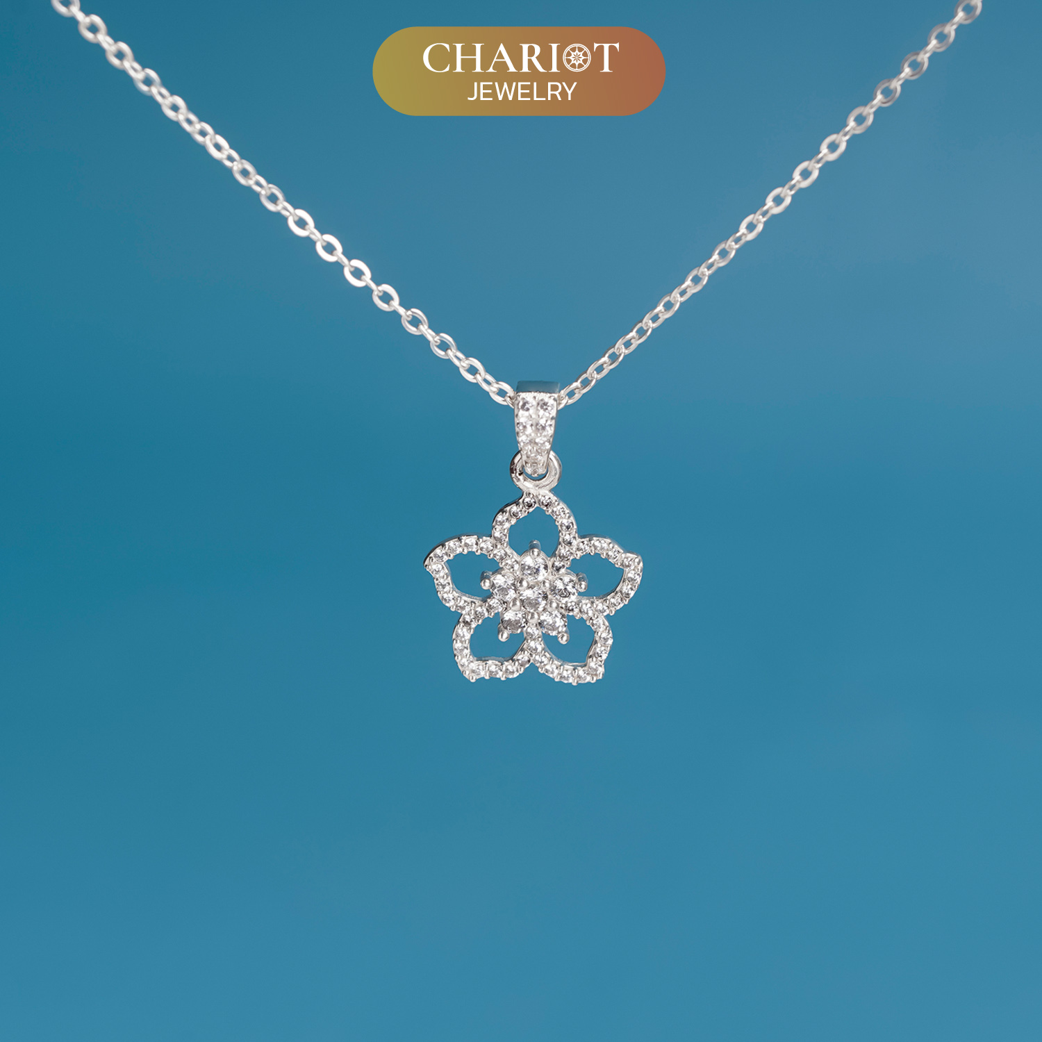 Five-petal Flower Necklace