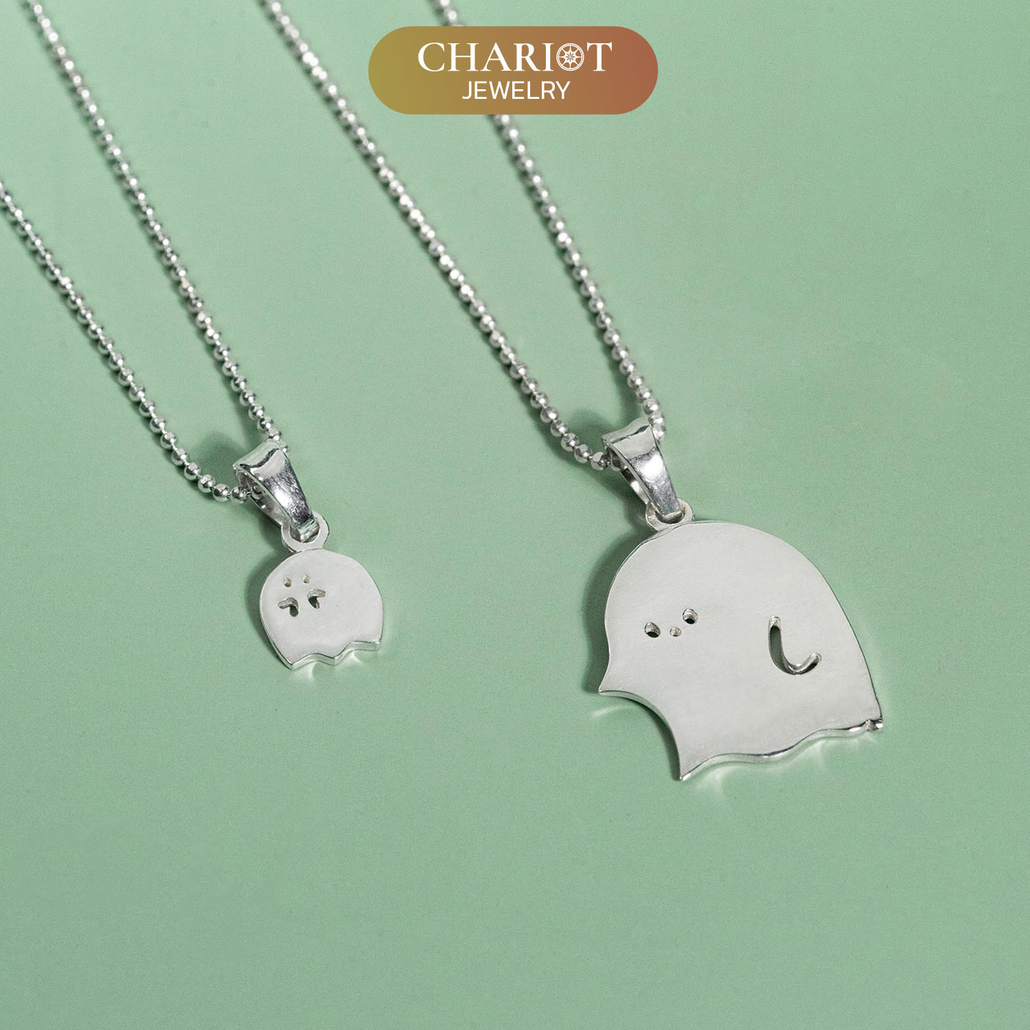 Lover Cute Ghost Necklace