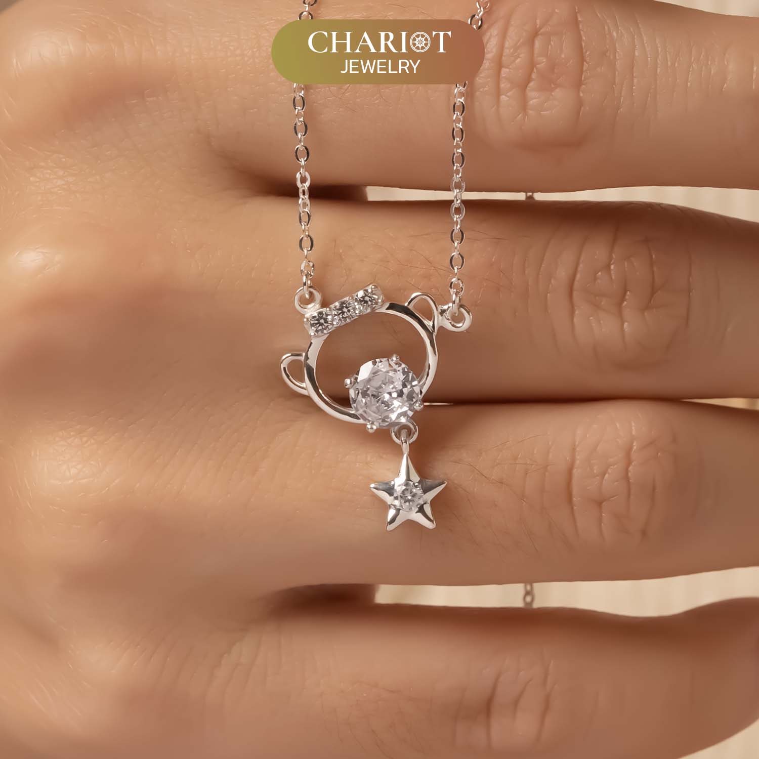 Aquarius Zodiac Necklace