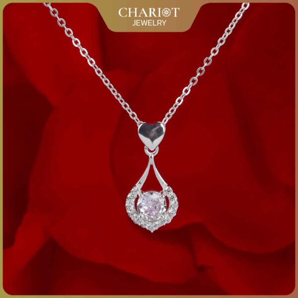 Glitter Dewdrop Necklace