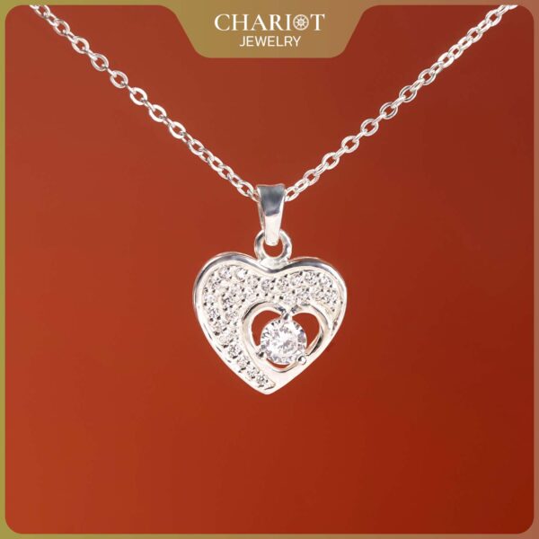 Heart-in-Heart Necklace