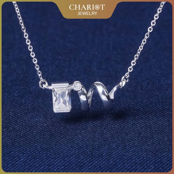 Unique Spiral Design Necklace