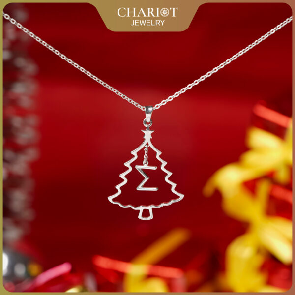 Sigma Christmas Tree Necklace