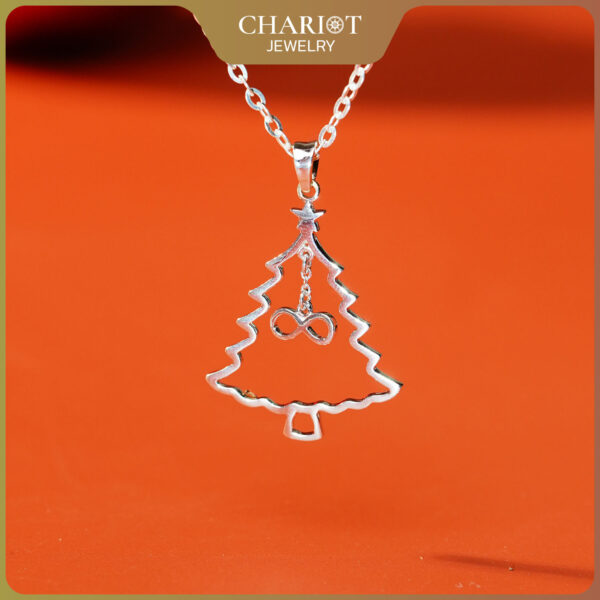 Infinite Christmas Tree Necklace
