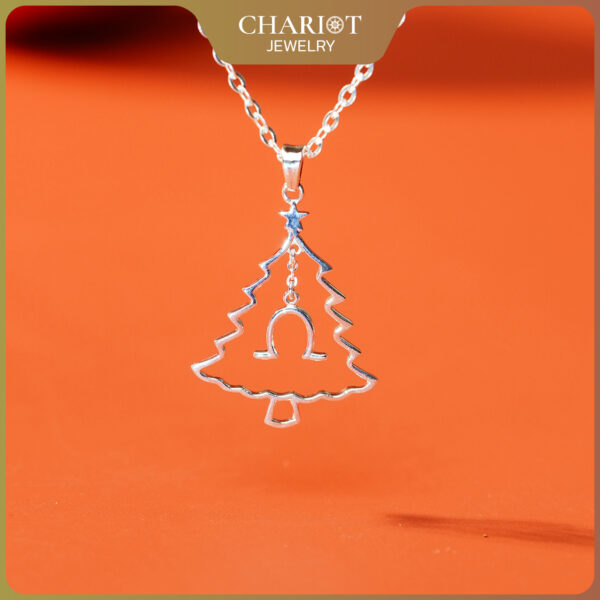 Omega Christmas Tree Necklace