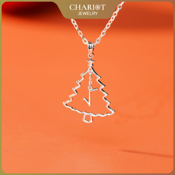 Mathematical Christmas Tree Necklace