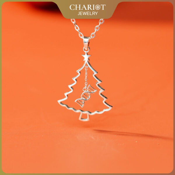 DNA Christmas Tree Necklace