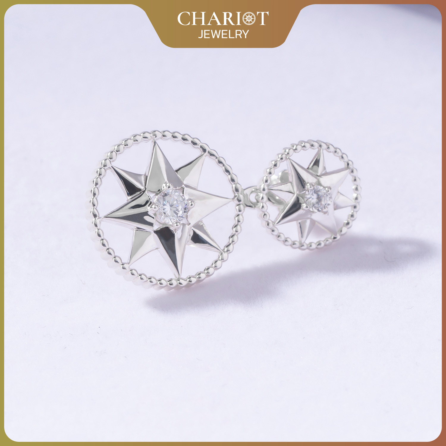 Two little stars earrings