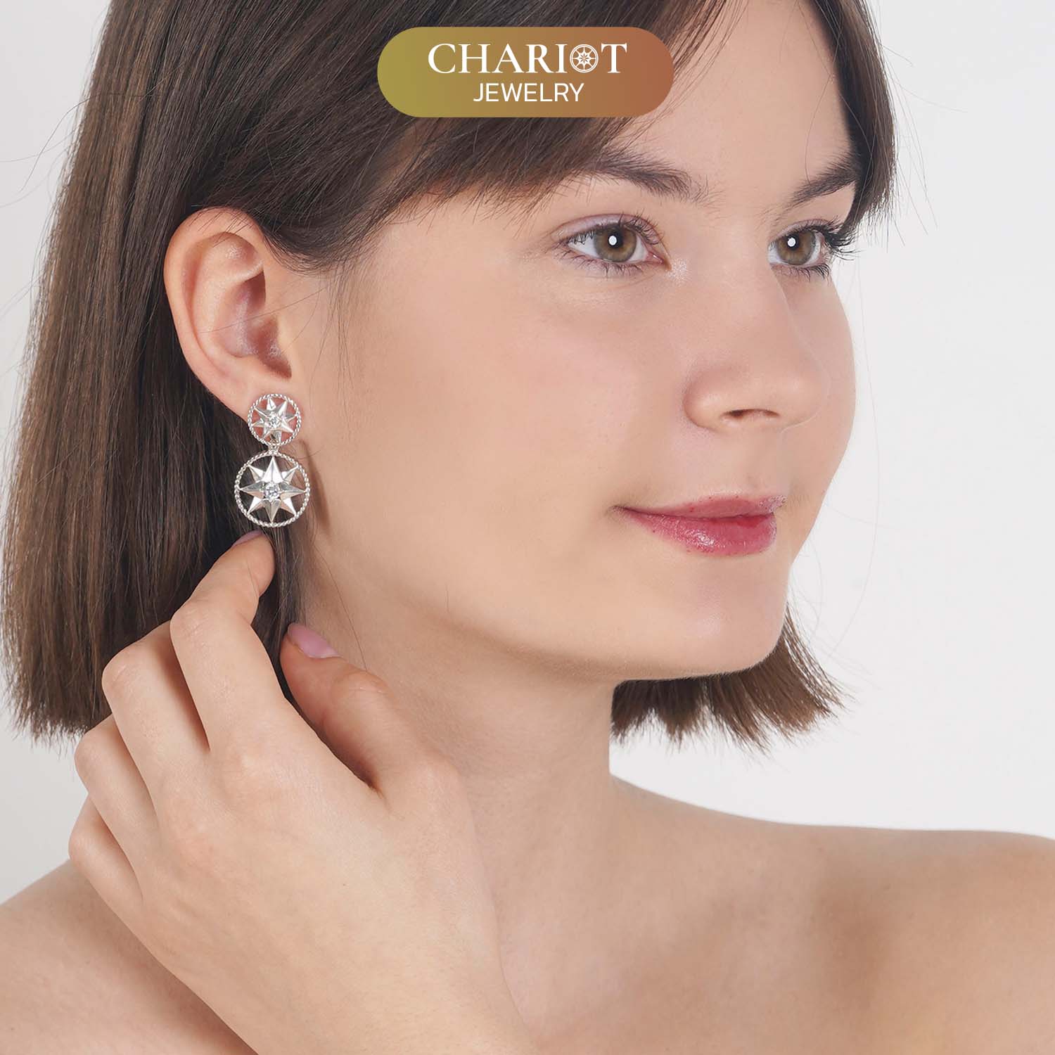 Two little stars earrings