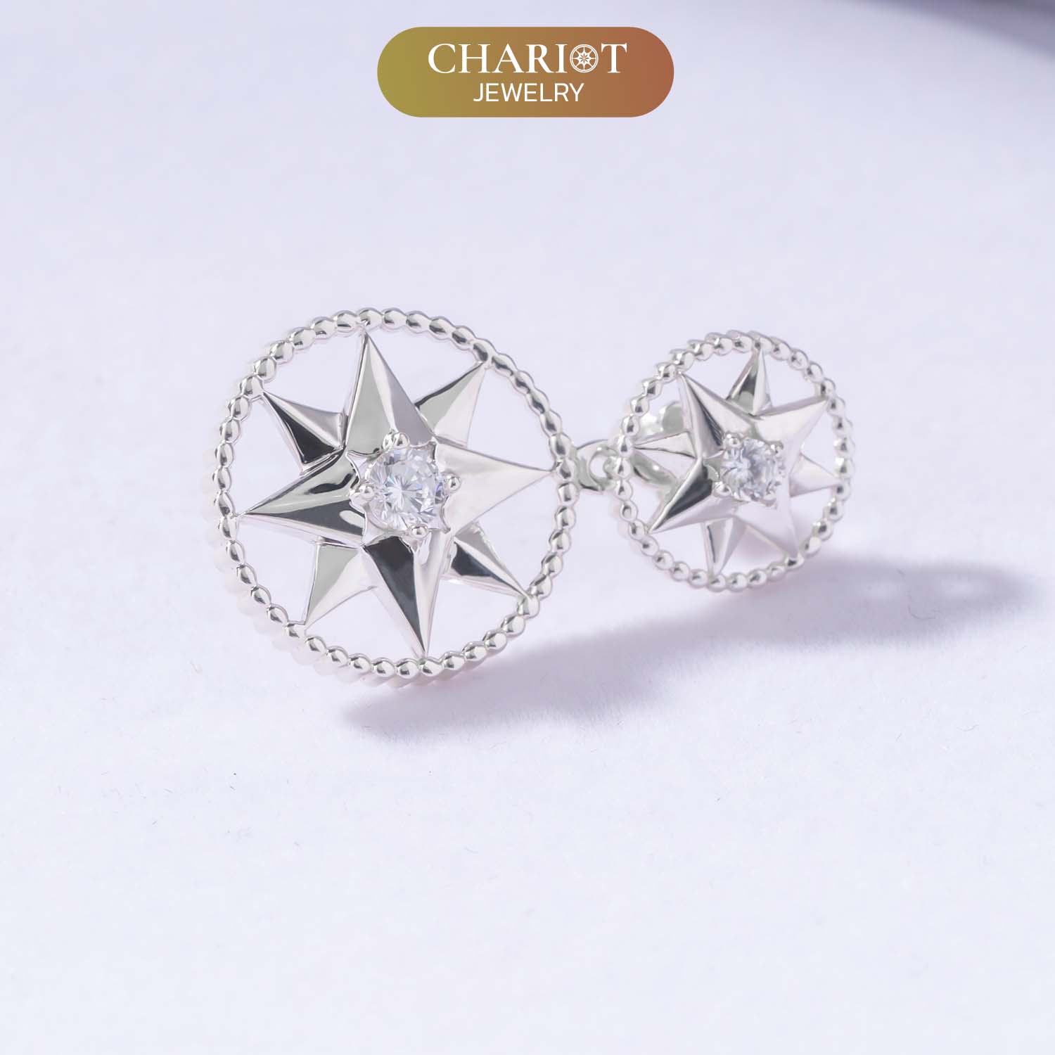 Two little stars earrings