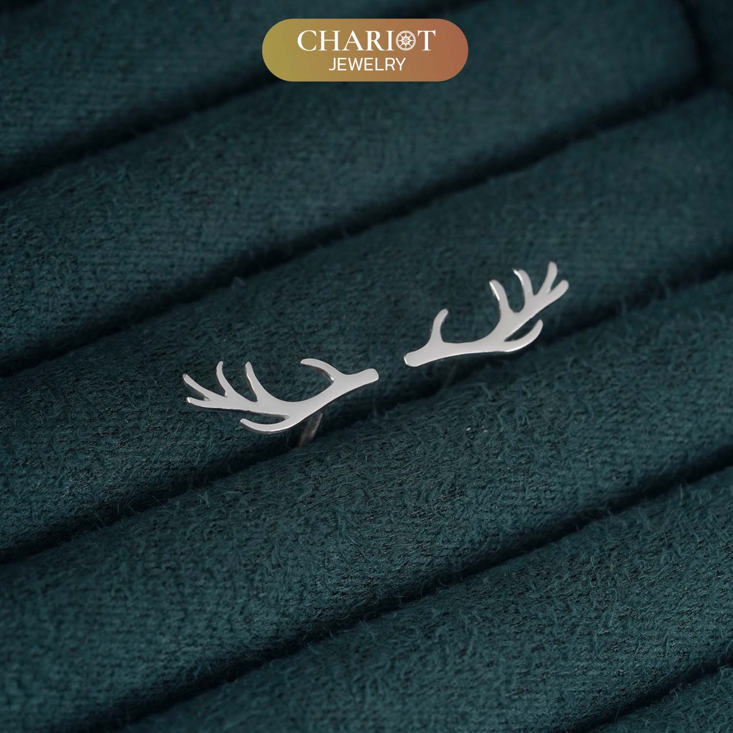 Reindeer Antler Earrings