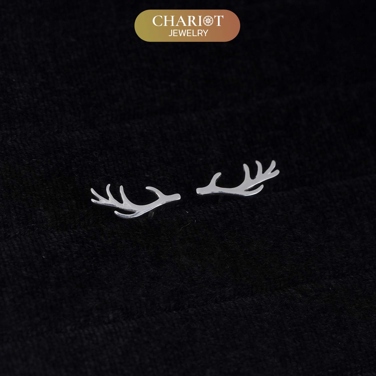 Reindeer Antler Earrings