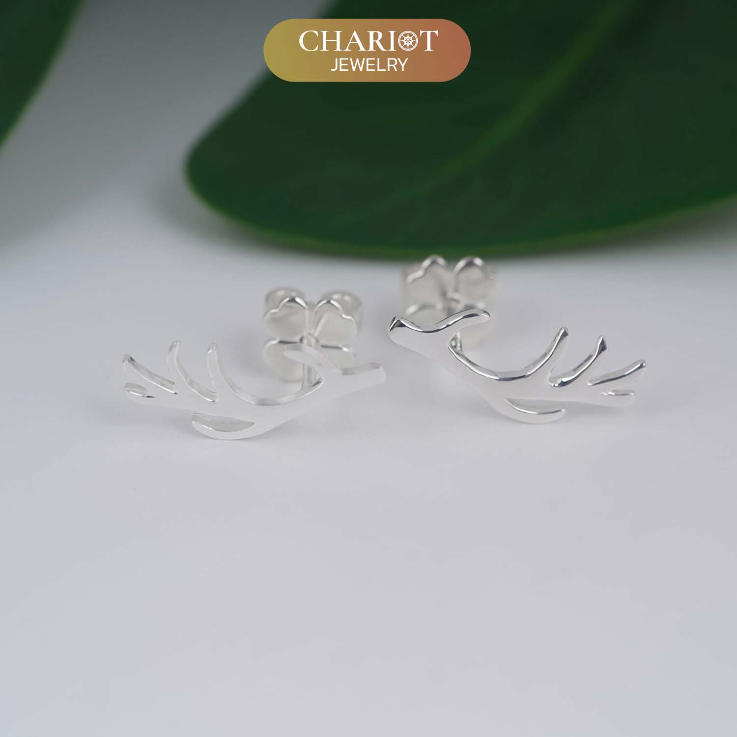 Reindeer Antler Earrings