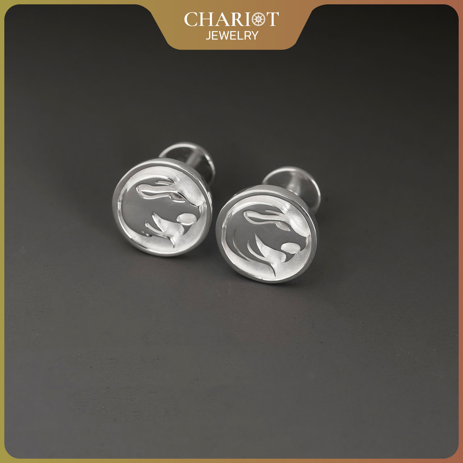 Leo Zodiac Cufflinks