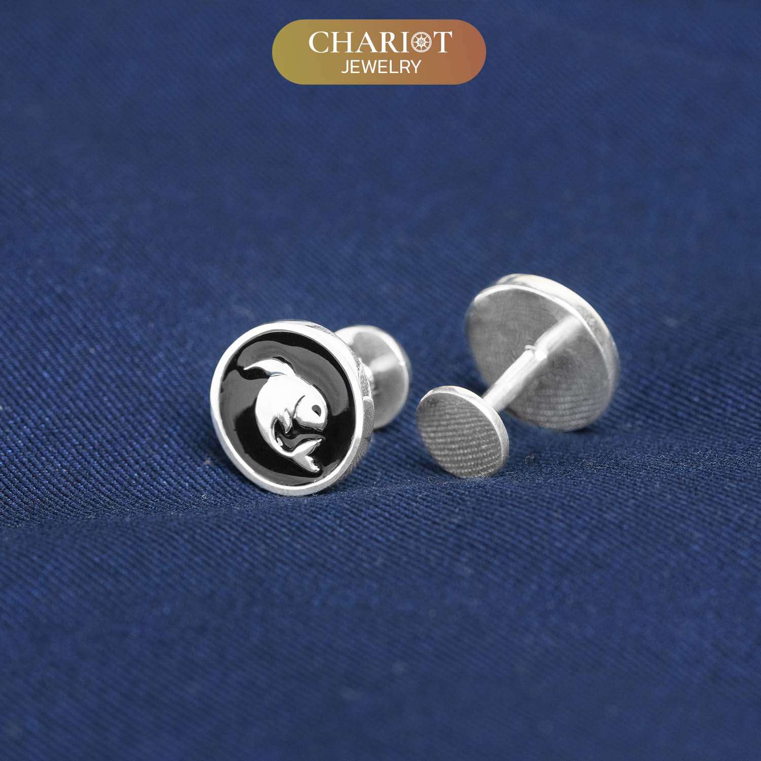 Pisces Zodiac Cufflinks