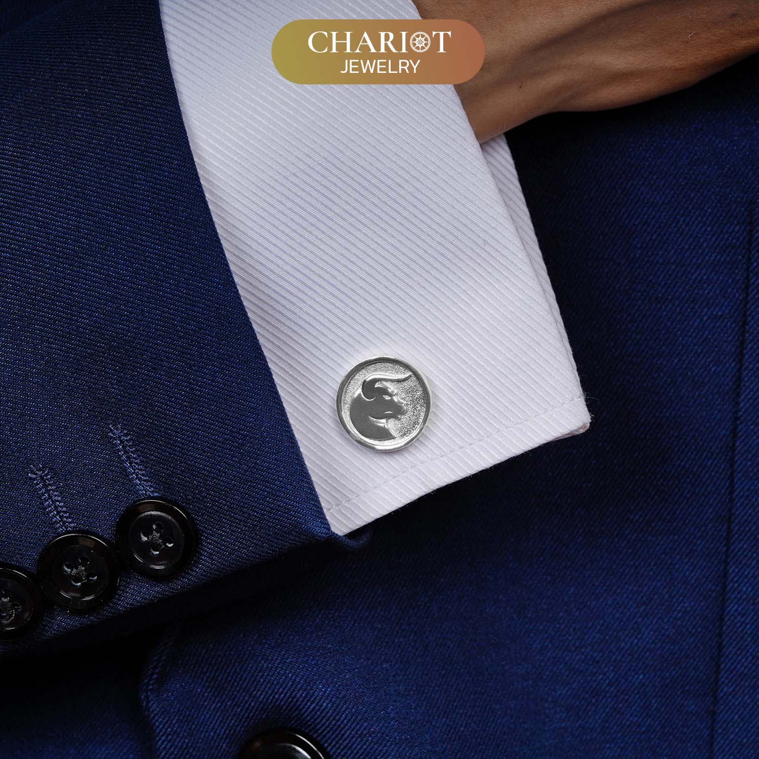 Taurus Zodiac Cufflinks