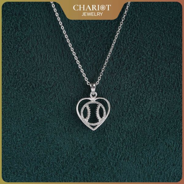 Baseball Love Necklace