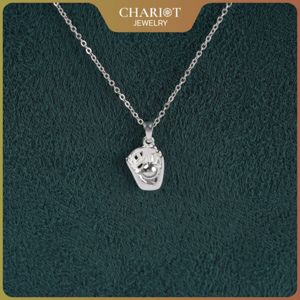 Baseball Catcher's Mitt Necklace