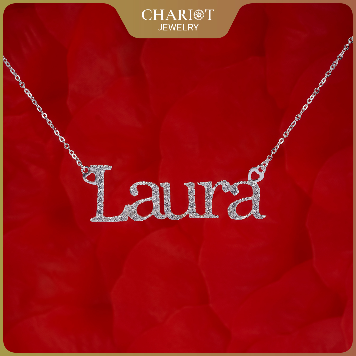 Personalized Sparkle Name Necklace