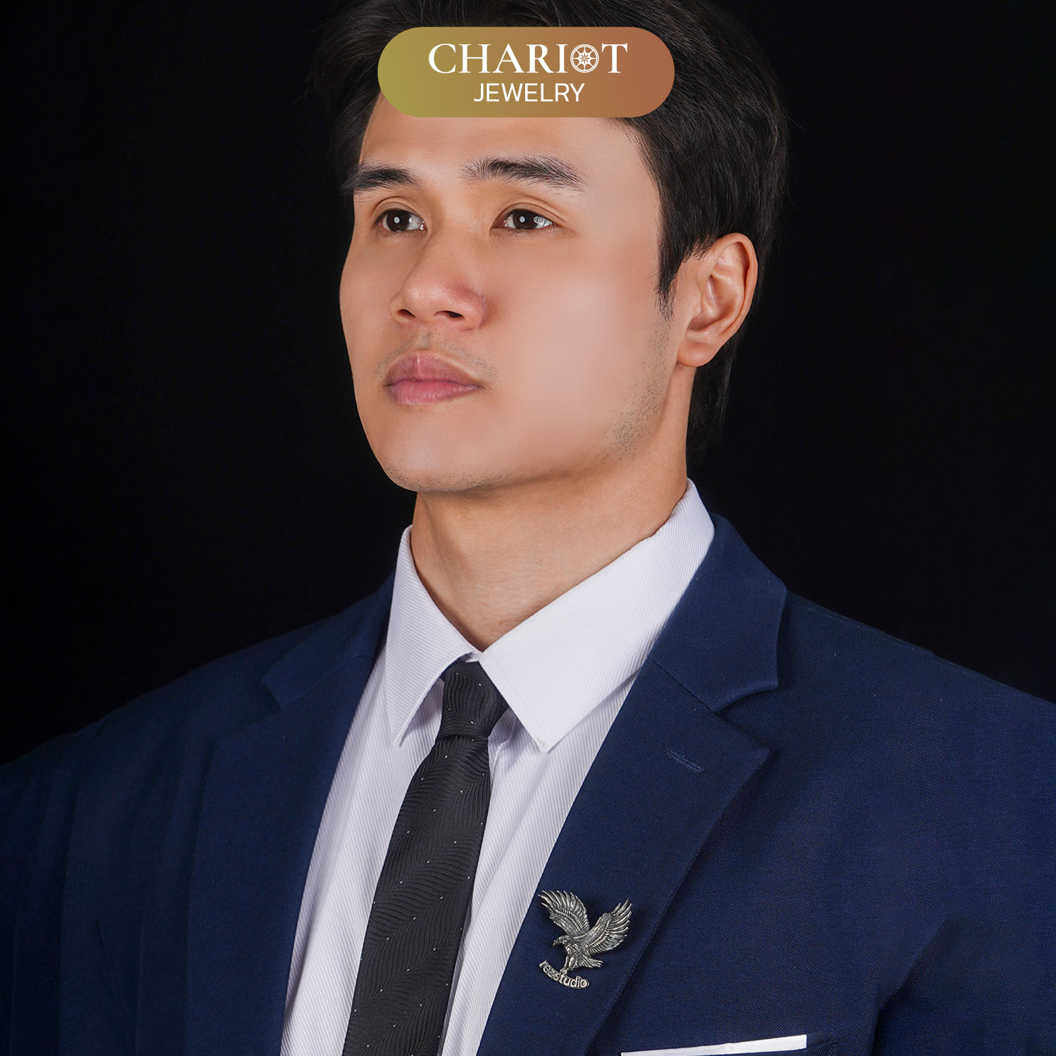 Personalized Majestic Eagle Pin