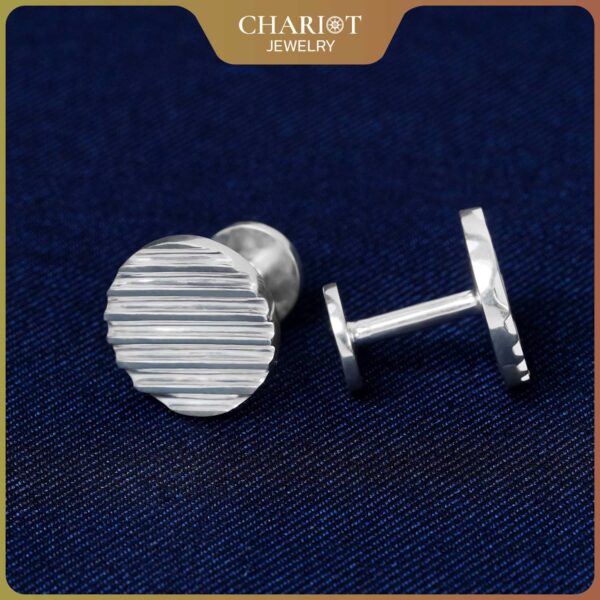 Striped Circlet Cufflinks