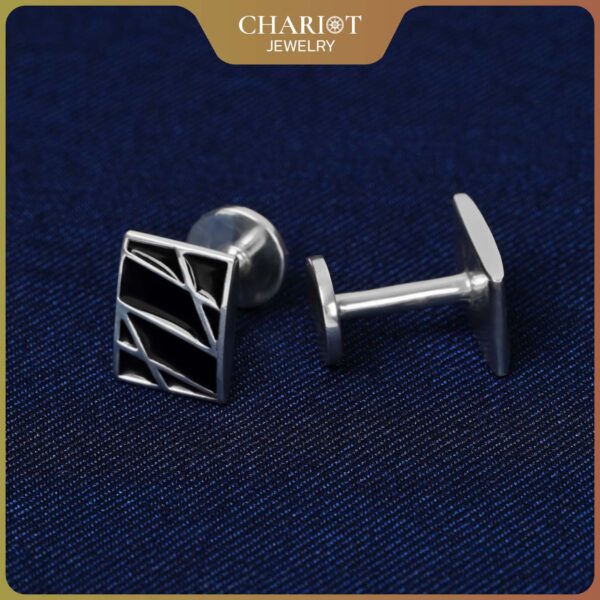 Black Lineage Links Cufflinks