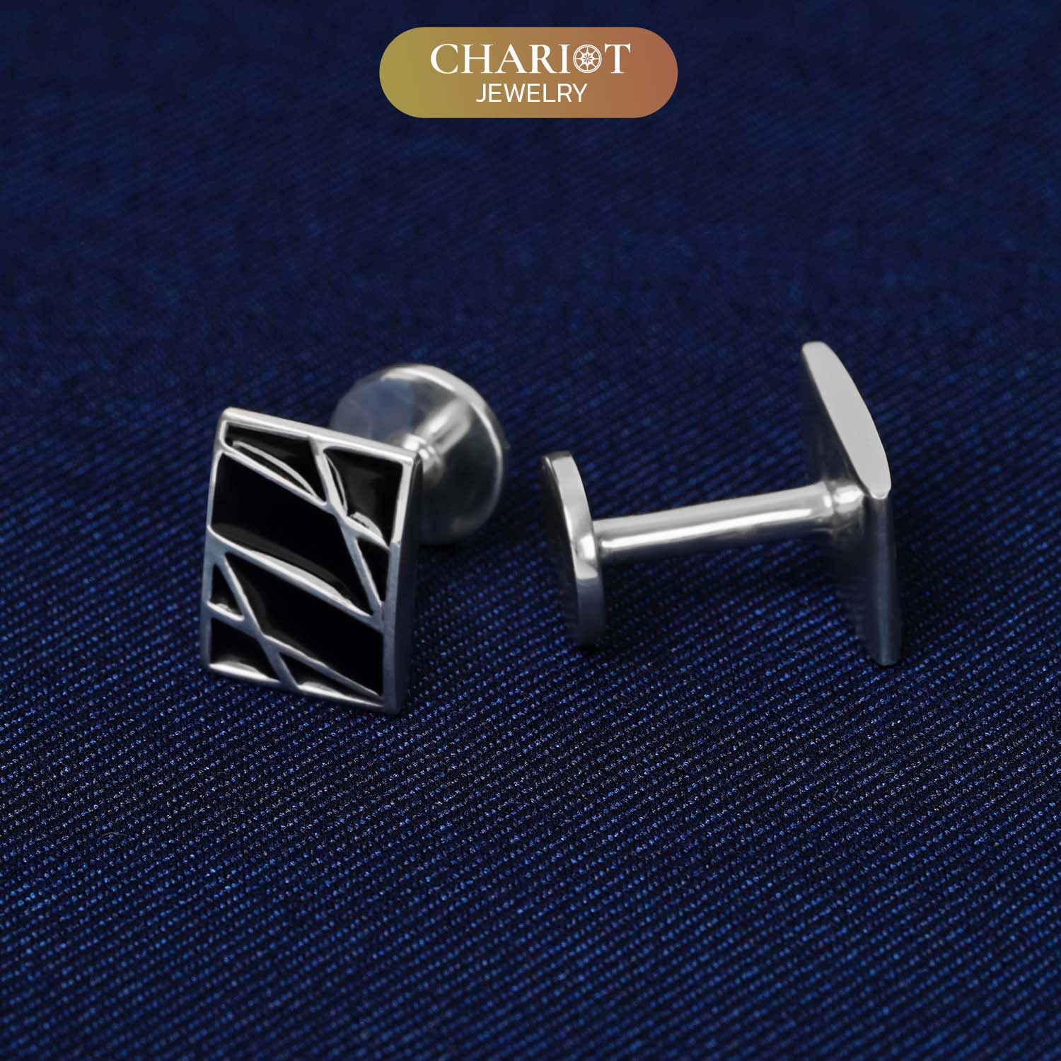 Black Lineage Links Cufflinks
