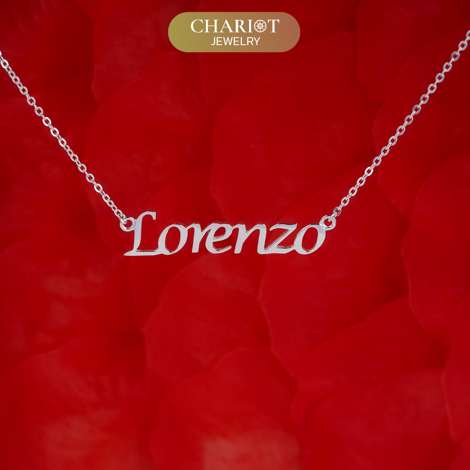 Personalized Lucida Calligraphy Name Necklace